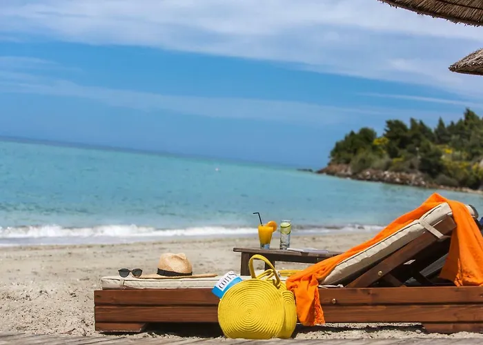 ホテル Olympion Sunset Halkidiki Skála Foúrkas